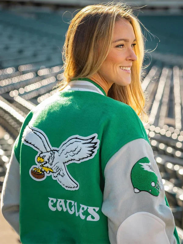 kylie_kelce.eagles.letterman_jacket