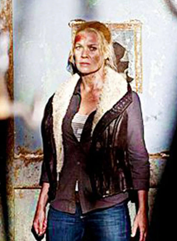 Andrea Laurie The Walking Dead Leather Vest  
