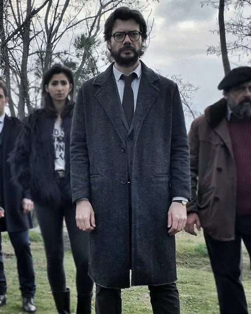 Álvaro Morte's Money Heist  Coat
