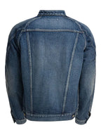 Mandarin Collar Jean Jacket