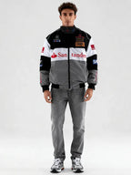 mercedes f1 jacket vintage For Sale