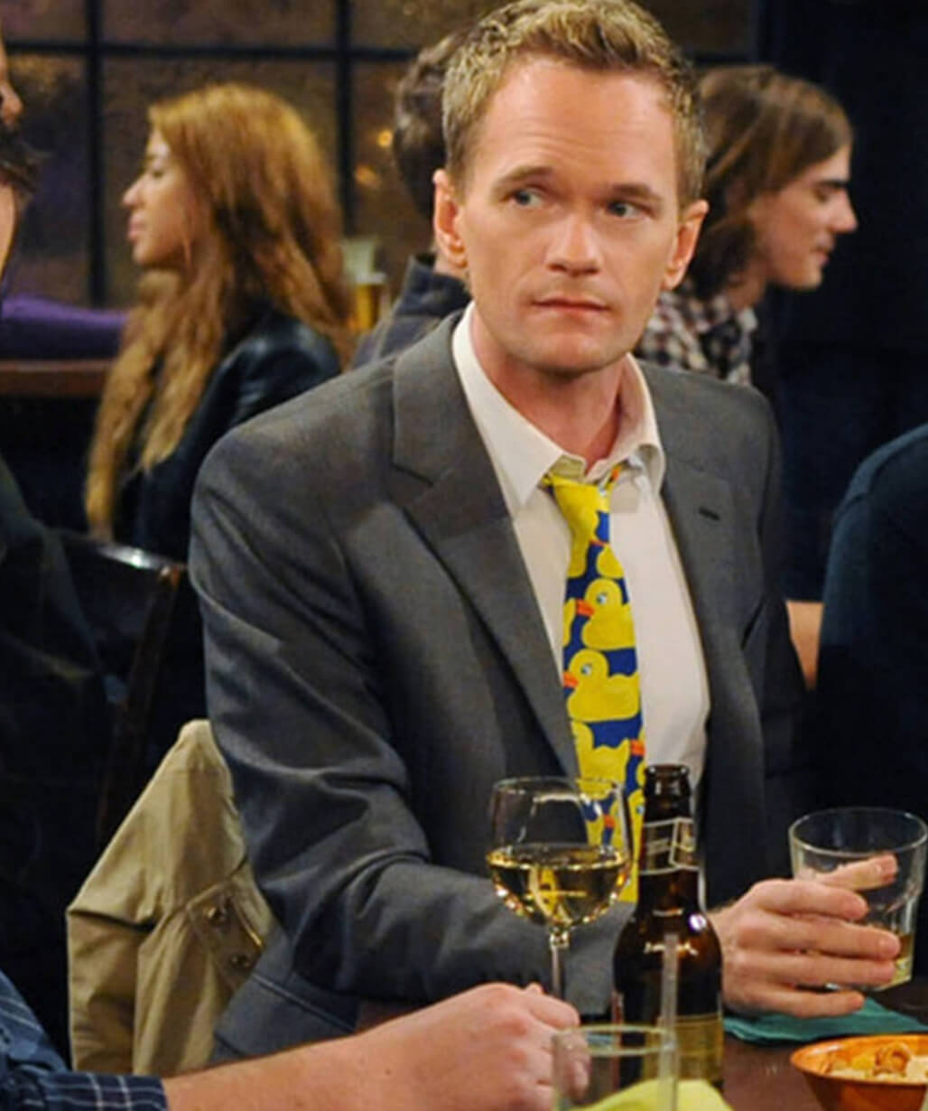  How I Met Your Mother Neil Patrick Harris Grey Blazer

