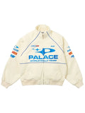 palace rally jacket white