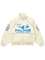 palace rally jacket white