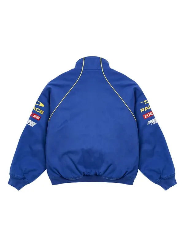 palace rally jacket Blue