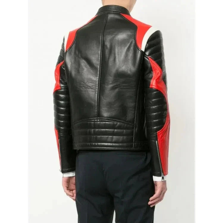 Lorenzeo Men’s Black Leather Jacket For Men Zing Apparel