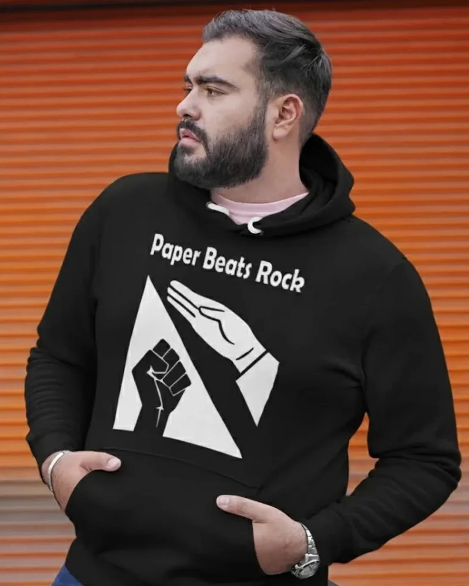 paper-beats-rock-Black-hoodie-walmart