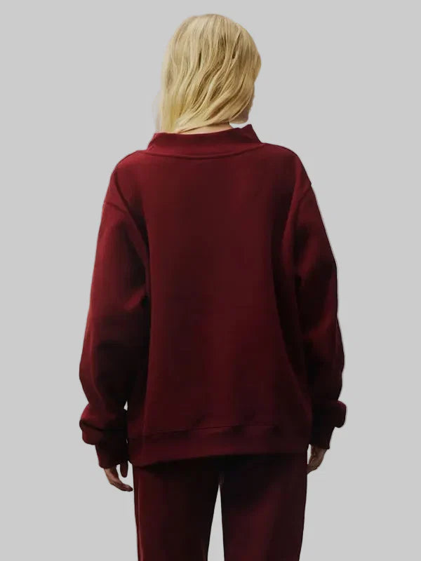 parke-holiday-plaid-varsity-mockneck-Sweatshirt-maroon-plaid