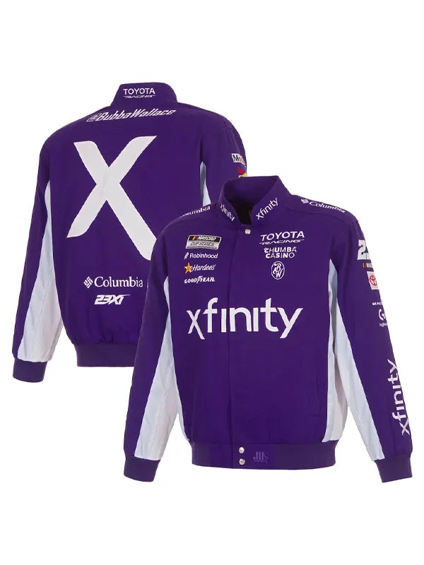 Purple Race Jacket