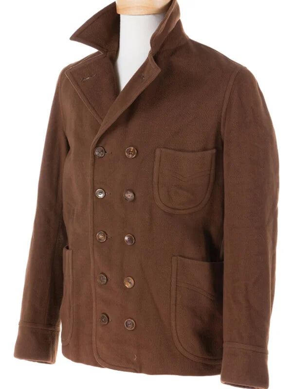 The Godfather II Robert De Niro Brown Wool Jacket
