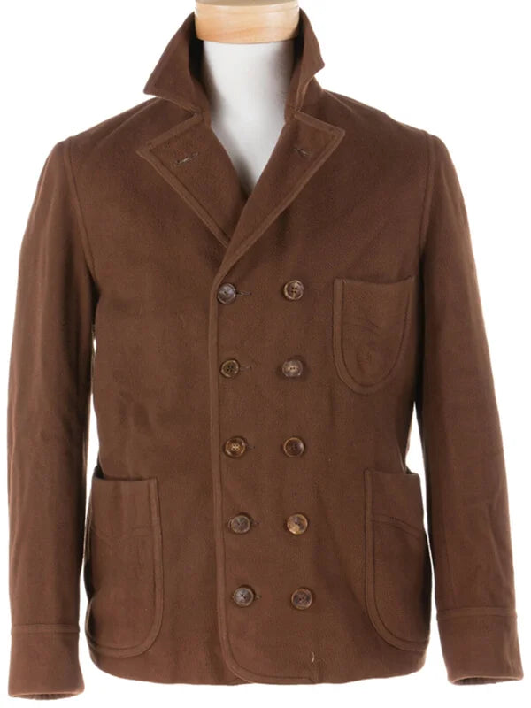 The Godfather II Robert De Niro Brown Wool Jacket
