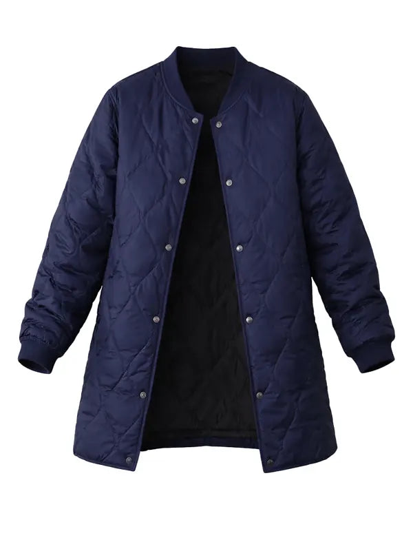 Michelle Pfeiffer Margo’s Got Money Troubles2026 Blue Quilted Coat