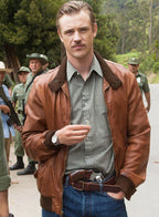 Narcos Steve Murphy Brown Leather Jacket