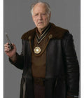 The Mandalorian Werner Herzog Black Leather Coat