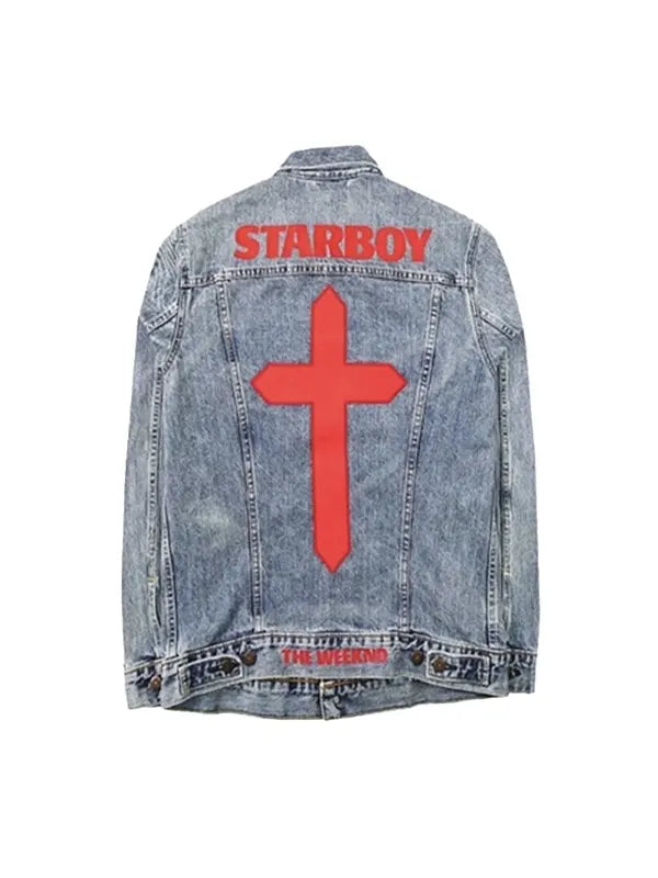 The Weeknd Jean Jacket