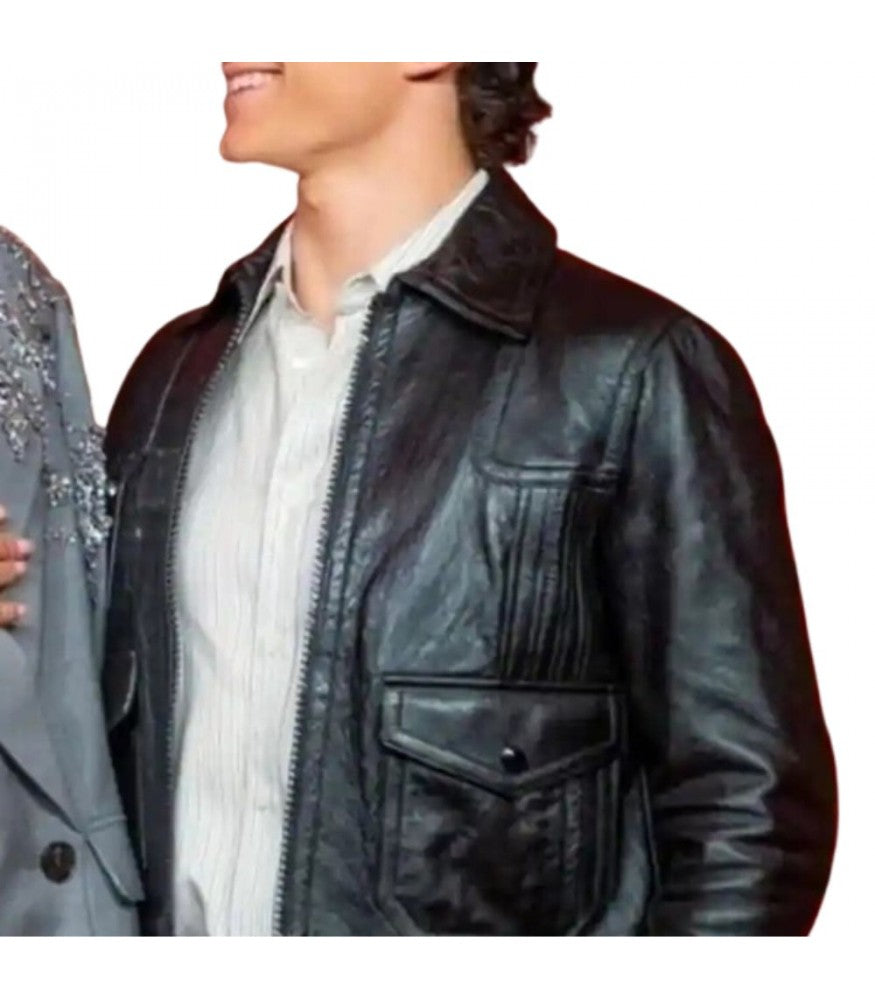 
Tom Holland Spider Man No Way Home Leather Jacket
