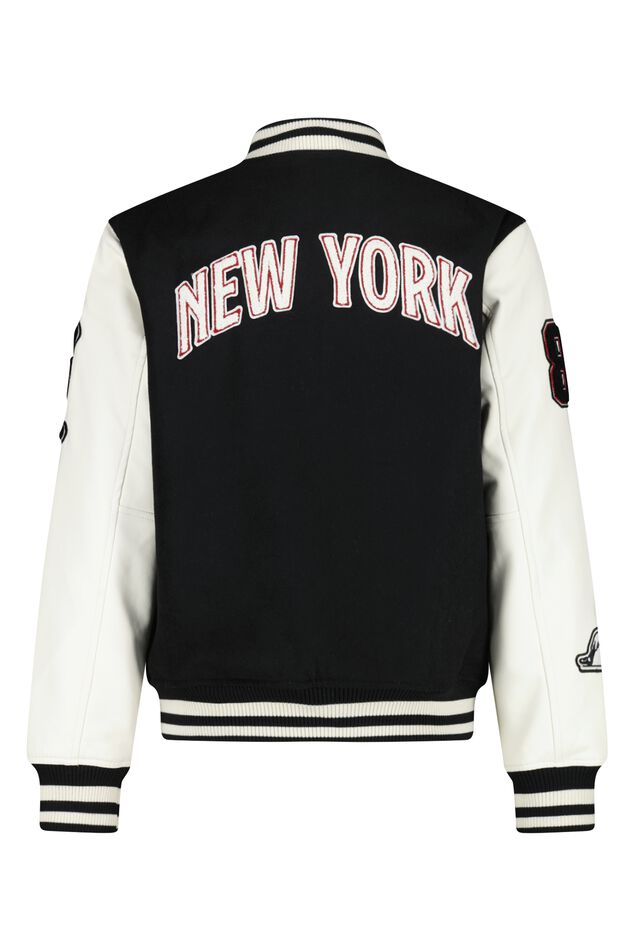 Perfect Varsity Jacket Men JR, Black The Trendy Jacket