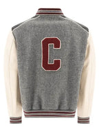 Celine Loose Celine Teddy Jacket In Charcoal Wash Denim