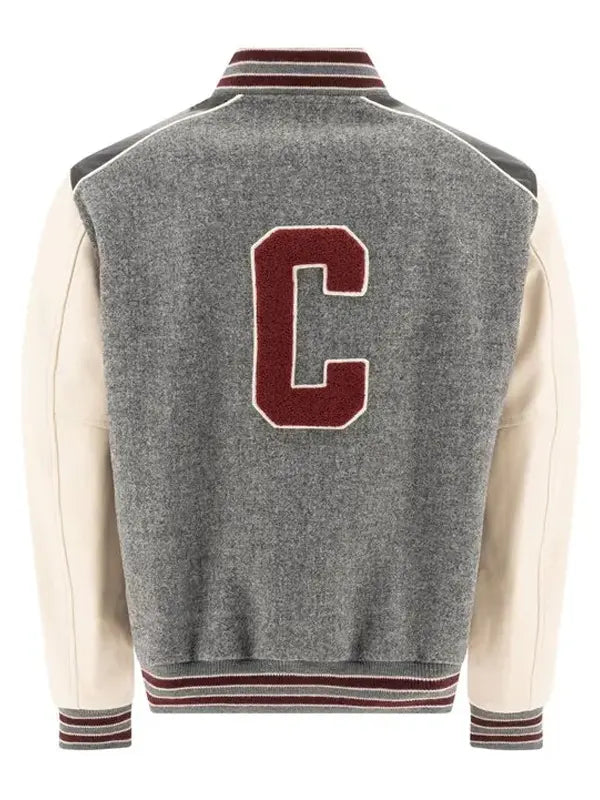 Celine Loose Celine Teddy Jacket In Charcoal Wash Denim